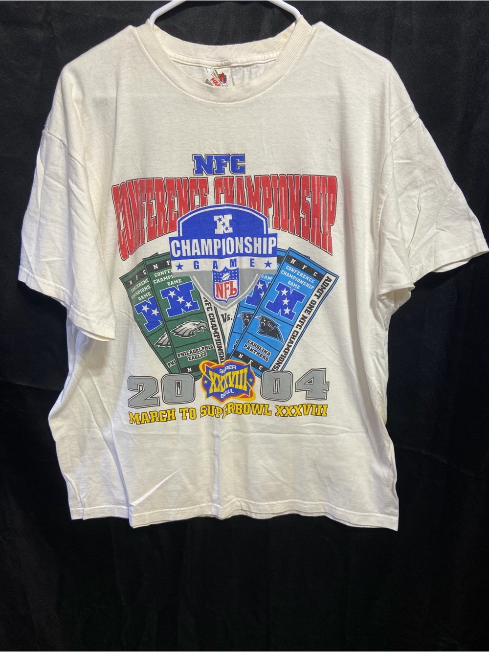 2004 Philadelphia Eagles NFC Conference Championship Teeshirt